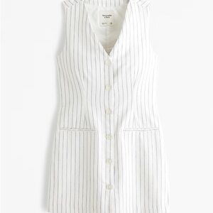 The A&F Mara Linen-Blend Vest Mini Dress size SP